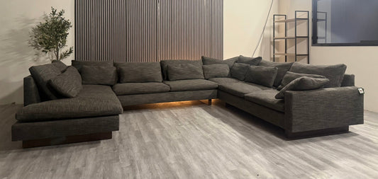 70% OFF West Elm Harmony Sectional Custom Sectional Sofa – Certified Clean + Free OC Delivery