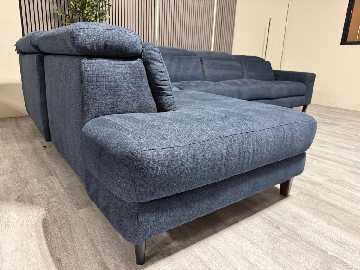 Millie Reclining 5 Piece Sectional - Adjustable Headrests