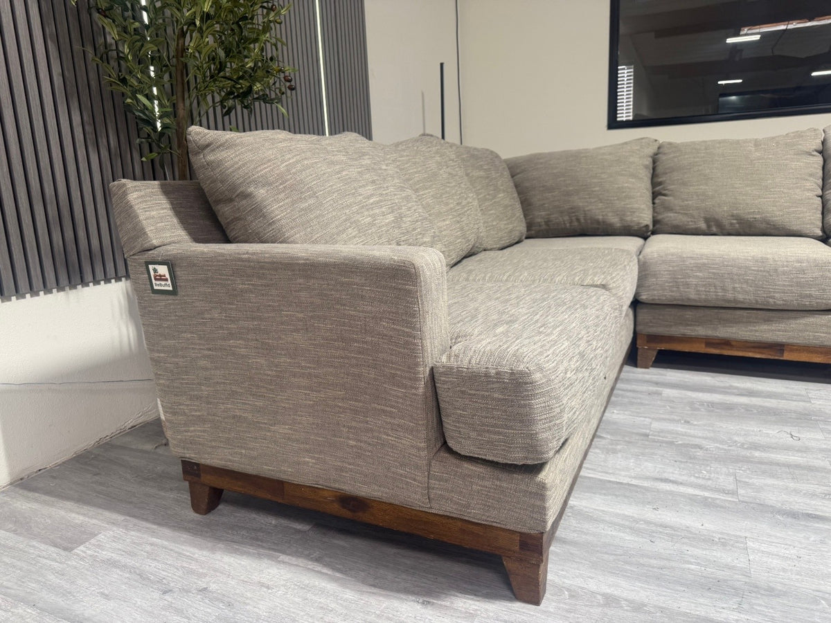 Ashley Gray Corner Sectional Sofa