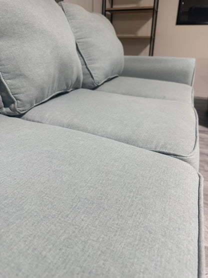 65% OFF Light Blue Sofa and Loveseat Set –  Certified Clean + Free OC Delivery