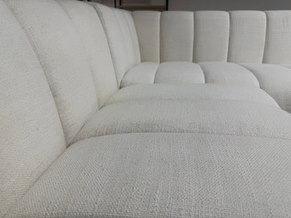 Meredith Baer Custom Channeled High Quality Sectional Sofa – Retails ≈ $10,000+ –  Certified Clean + Free OC Delivery