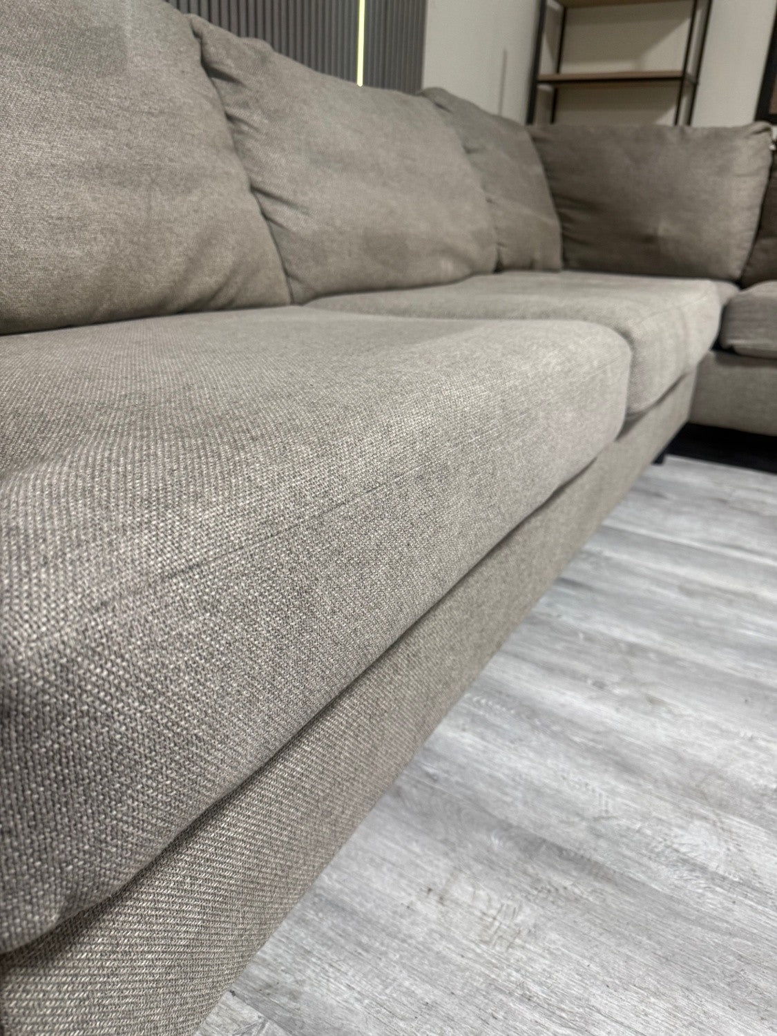 60% OFF Santasia Sectional Sofa with Chaise  –  Certified Clean + Free OC Delivery