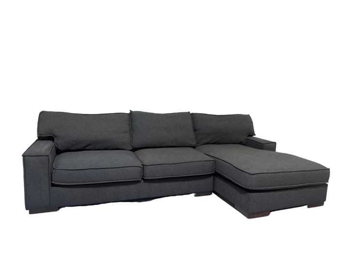 Ashley Gamaliel Navy Sectional with Chaise