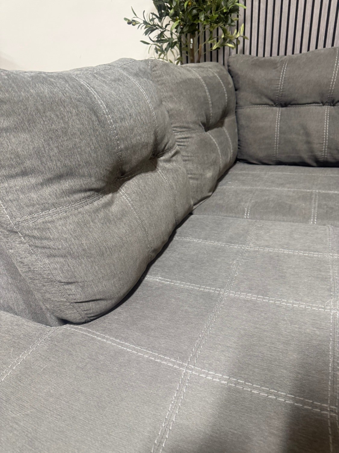 60% OFF Meier Sectional sofa with Ottoman  –  Certified Clean + Free OC Delivery