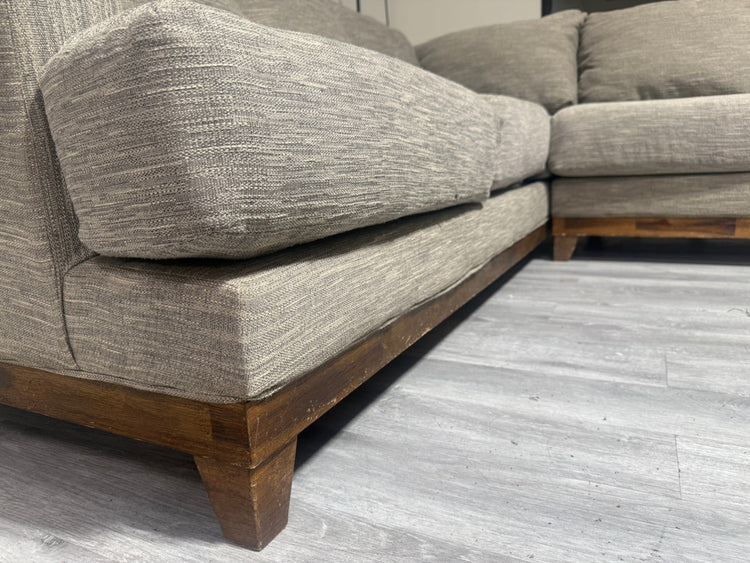 Ashley Gray Corner Sectional Sofa