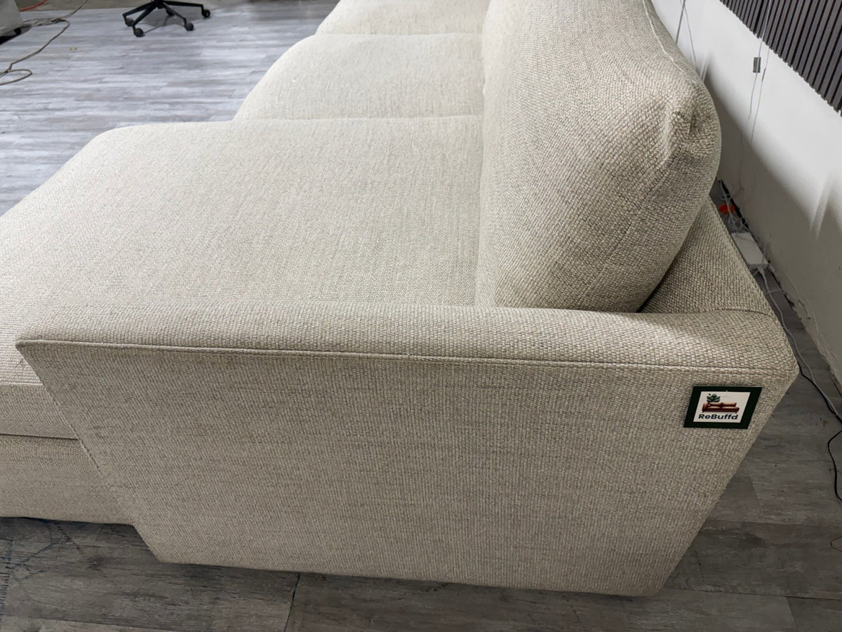 Crate and Barrel Lounge 2 Piece Sectional Sofa