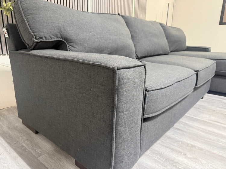 Ashley Gamaliel Navy Sectional with Chaise