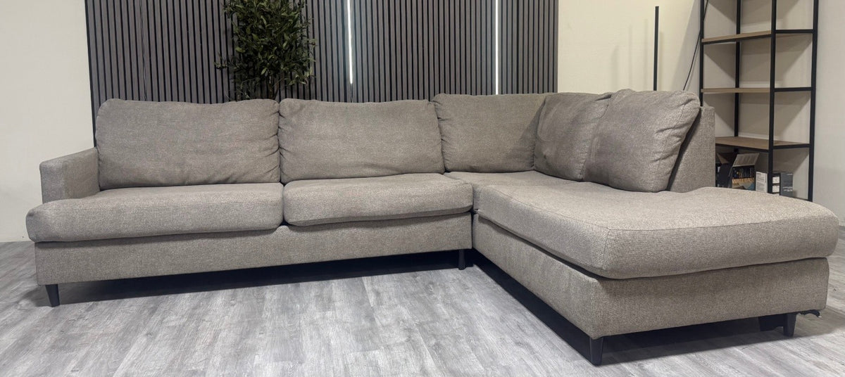 60% OFF Santasia Sectional Sofa with Chaise  –  Certified Clean + Free OC Delivery