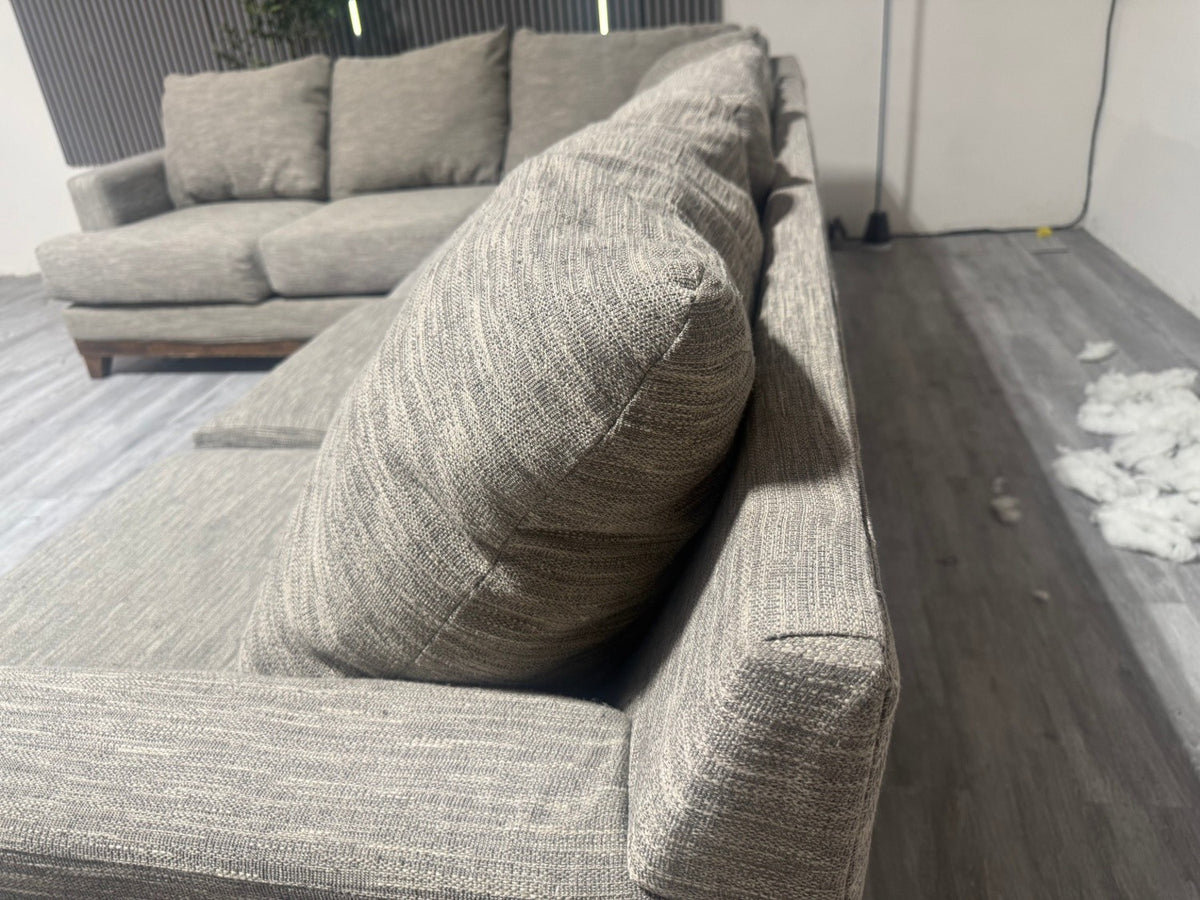 Ashley Gray Corner Sectional Sofa