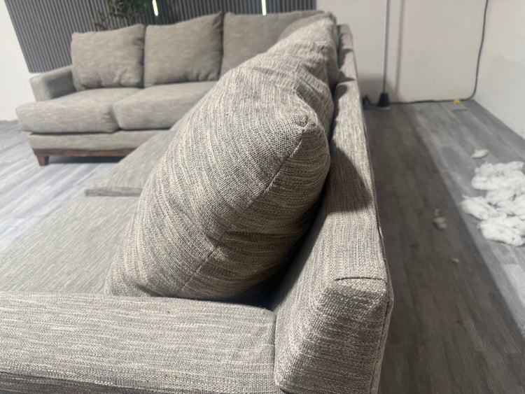 Ashley Gray Corner Sectional Sofa