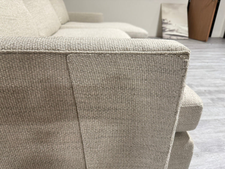 Crate and Barrel Lounge 2 Piece Sectional Sofa