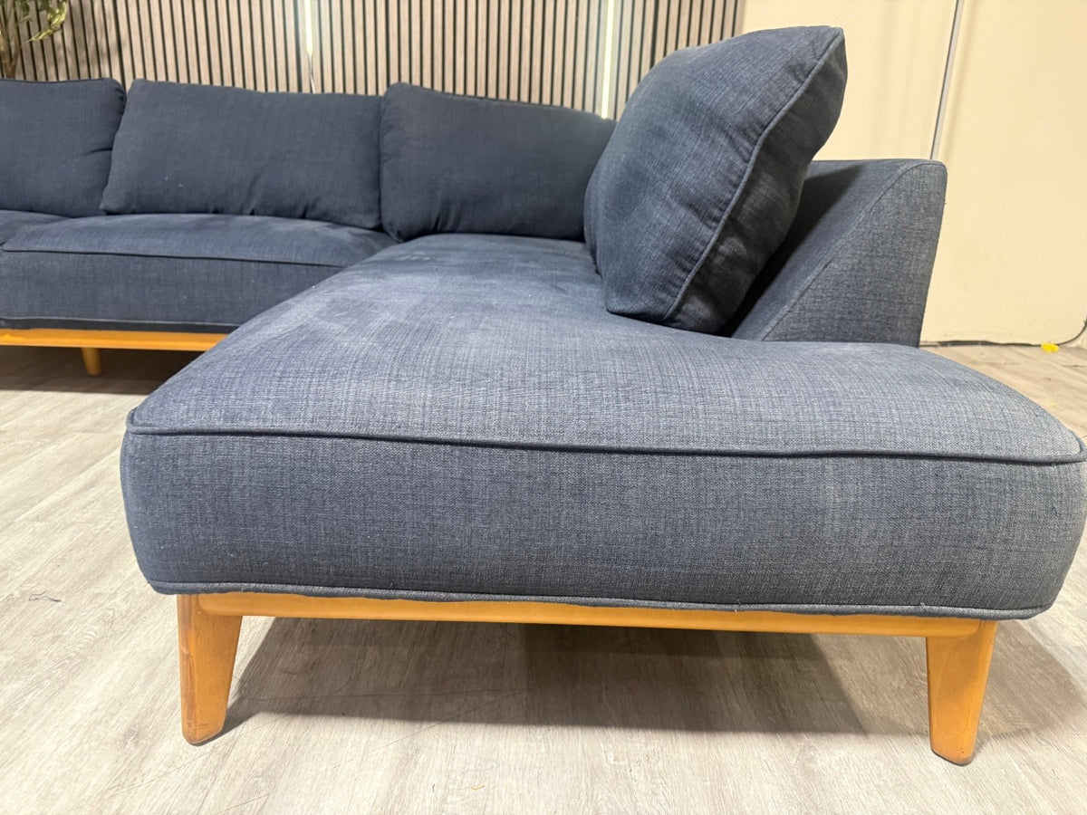 Macy's Jolene MCM Sectional Sofa
