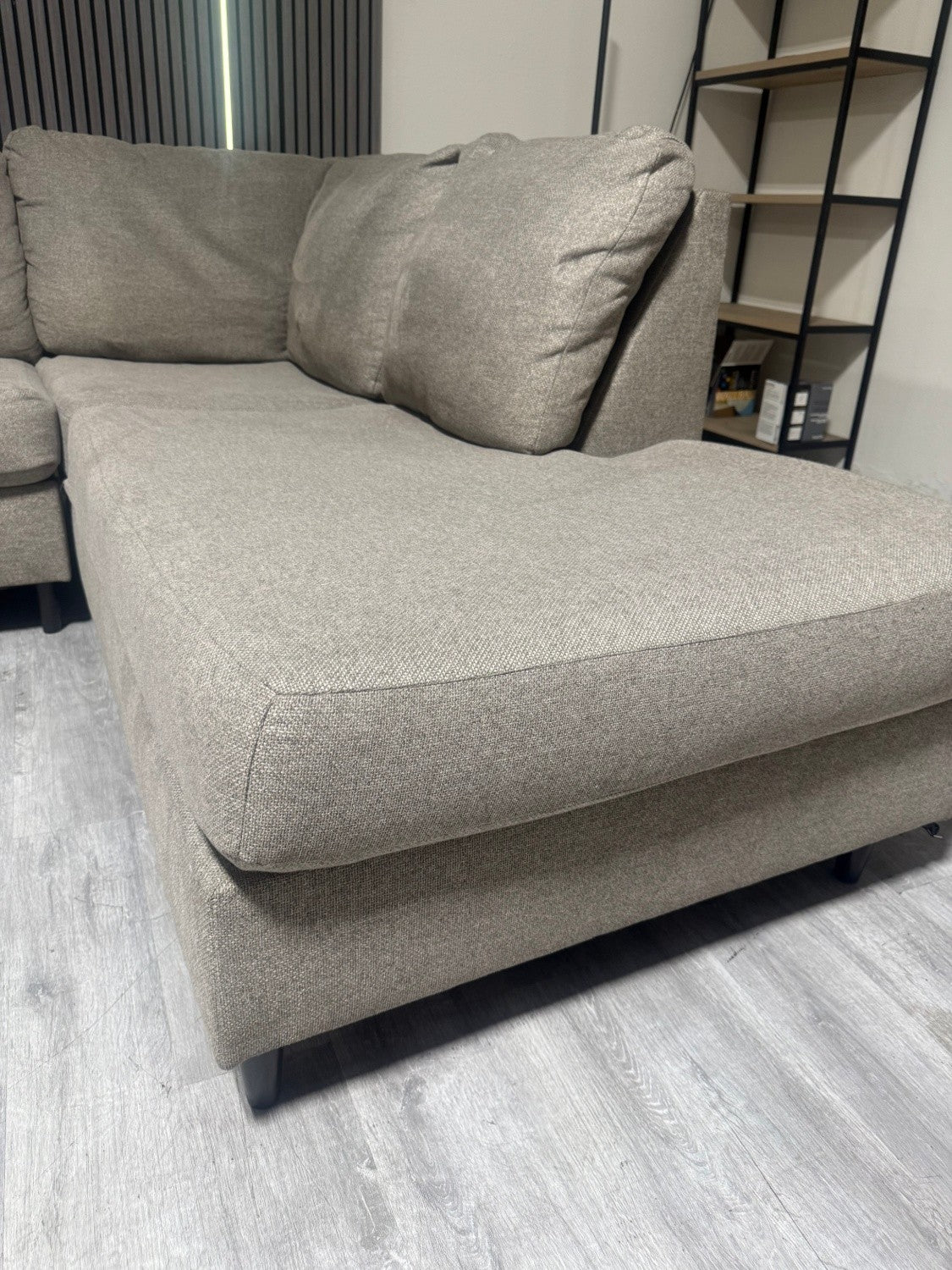 60% OFF Santasia Sectional Sofa with Chaise  –  Certified Clean + Free OC Delivery