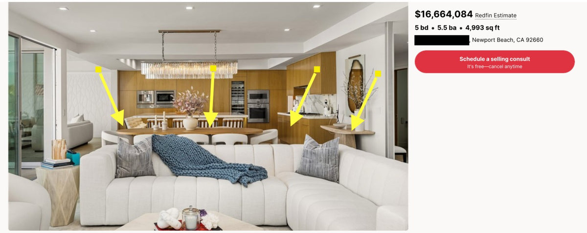 Meredith Baer Custom Channeled High Quality Sectional Sofa – Retails ≈ $10,000+ –  Certified Clean + Free OC Delivery