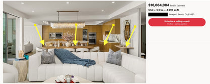 Meredith Baer Custom Channeled High Quality Sectional Sofa – Retails ≈ $10,000+ –  Certified Clean + Free OC Delivery