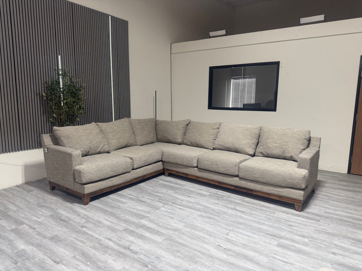 Ashley Gray Corner Sectional Sofa
