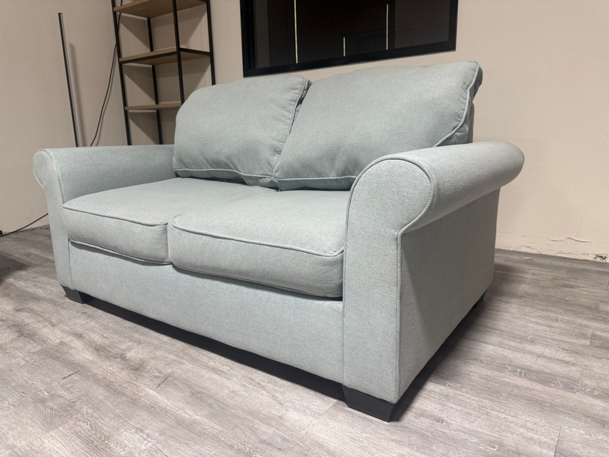 65% OFF Light Blue Sofa and Loveseat Set –  Certified Clean + Free OC Delivery