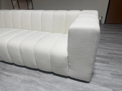 Meredith Baer Custom Channeled High Quality Sectional Sofa – Retails ≈ $10,000+ –  Certified Clean + Free OC Delivery