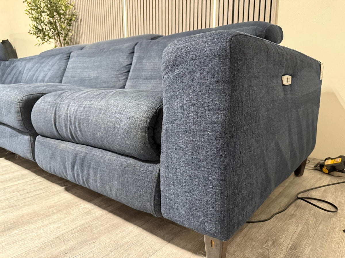 Millie Reclining 5 Piece Sectional - Adjustable Headrests