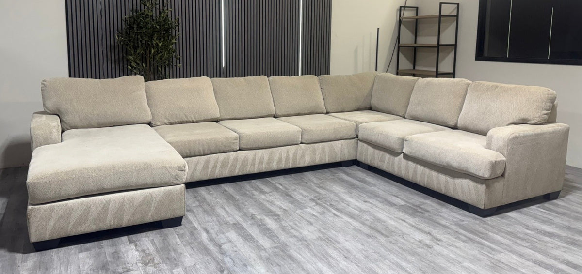 68% OFF Ashley Enola 4 Piece Sectional sofa –  Certified Clean + Free OC Delivery
