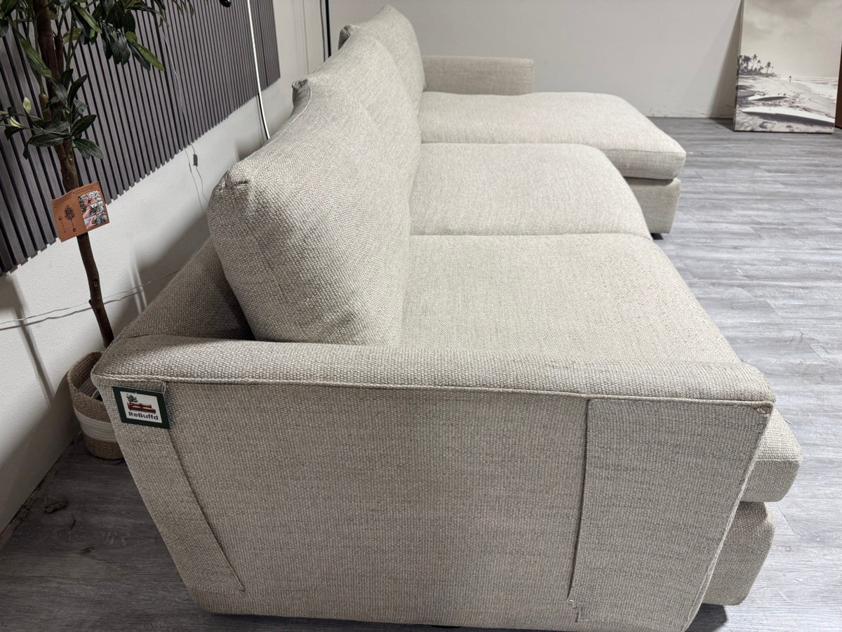 Crate and Barrel Lounge 2 Piece Sectional Sofa
