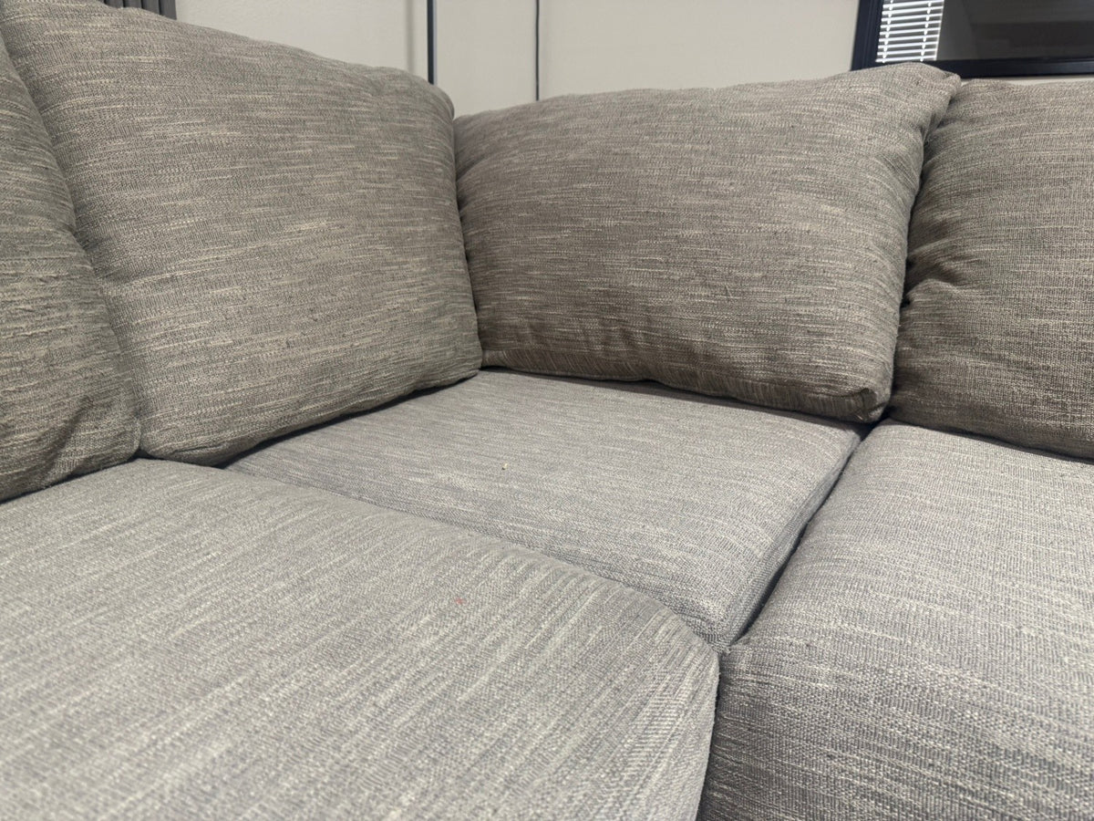 Ashley Gray Corner Sectional Sofa