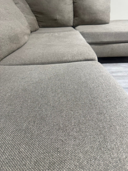 60% OFF Santasia Sectional Sofa with Chaise  –  Certified Clean + Free OC Delivery
