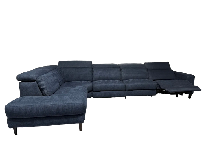 Millie Reclining 5 Piece Sectional - Adjustable Headrests