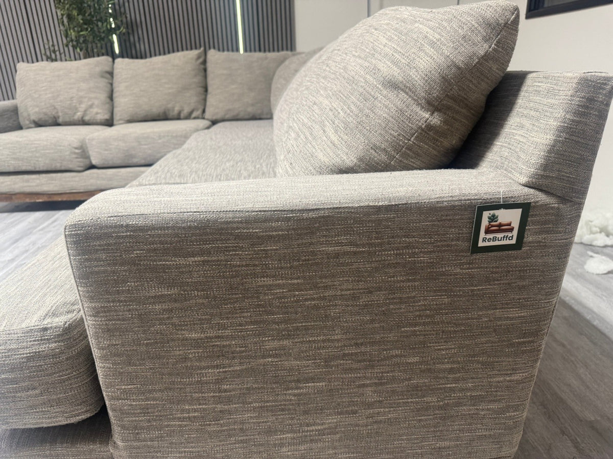 Ashley Gray Corner Sectional Sofa