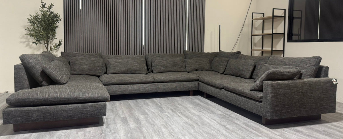 70% OFF West Elm Harmony Sectional Custom Sectional Sofa –  Certified Clean + Free OC Delivery