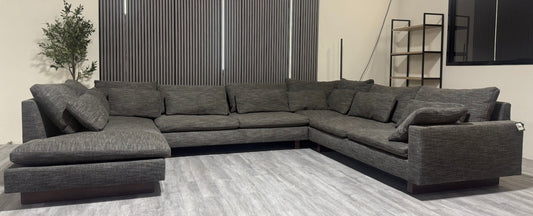 70% OFF West Elm Harmony Sectional Custom Sectional Sofa –  Certified Clean + Free OC Delivery