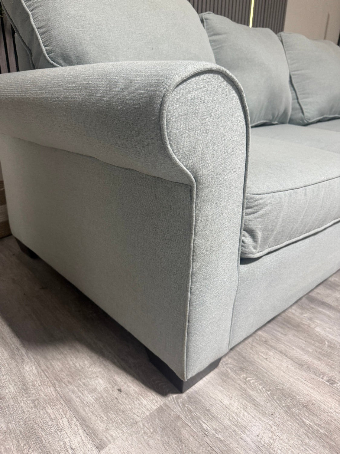 65% OFF Light Blue Sofa and Loveseat Set –  Certified Clean + Free OC Delivery