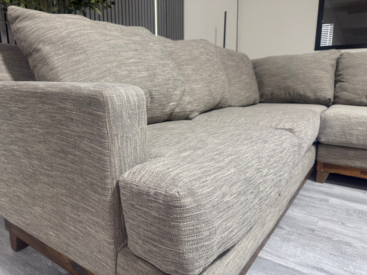 Ashley Gray Corner Sectional Sofa