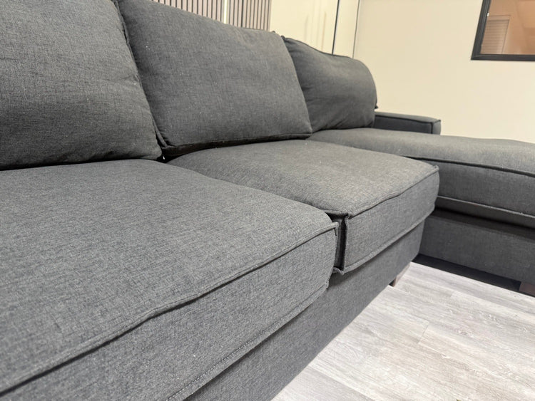 Ashley Gamaliel Navy Sectional with Chaise