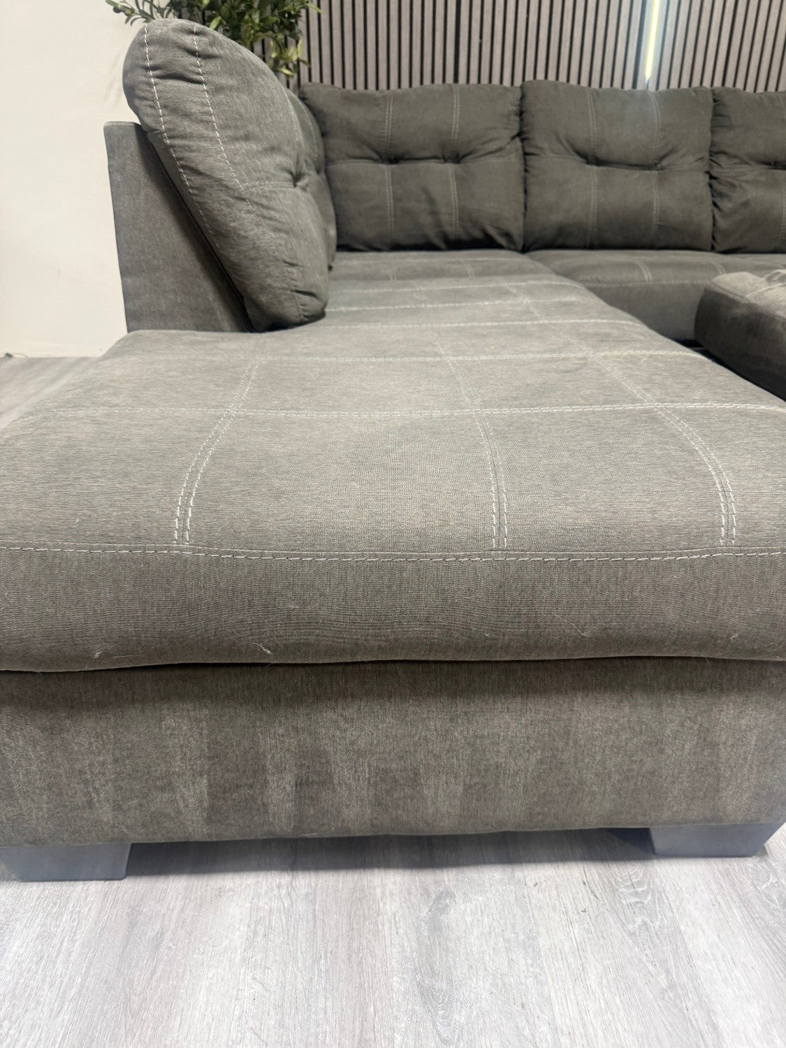 60% OFF Meier Sectional sofa with Ottoman  –  Certified Clean + Free OC Delivery