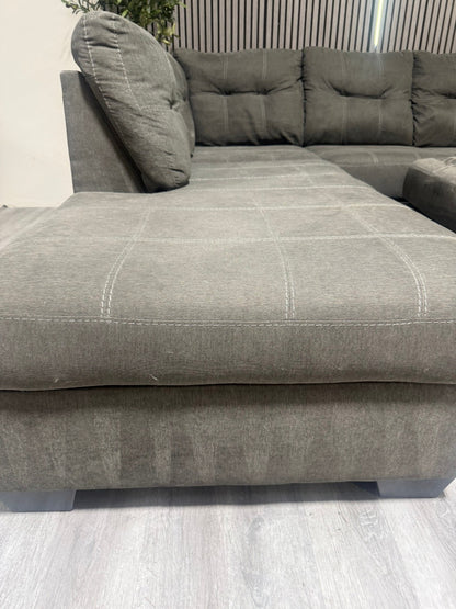 60% OFF Meier Sectional sofa with Ottoman  –  Certified Clean + Free OC Delivery