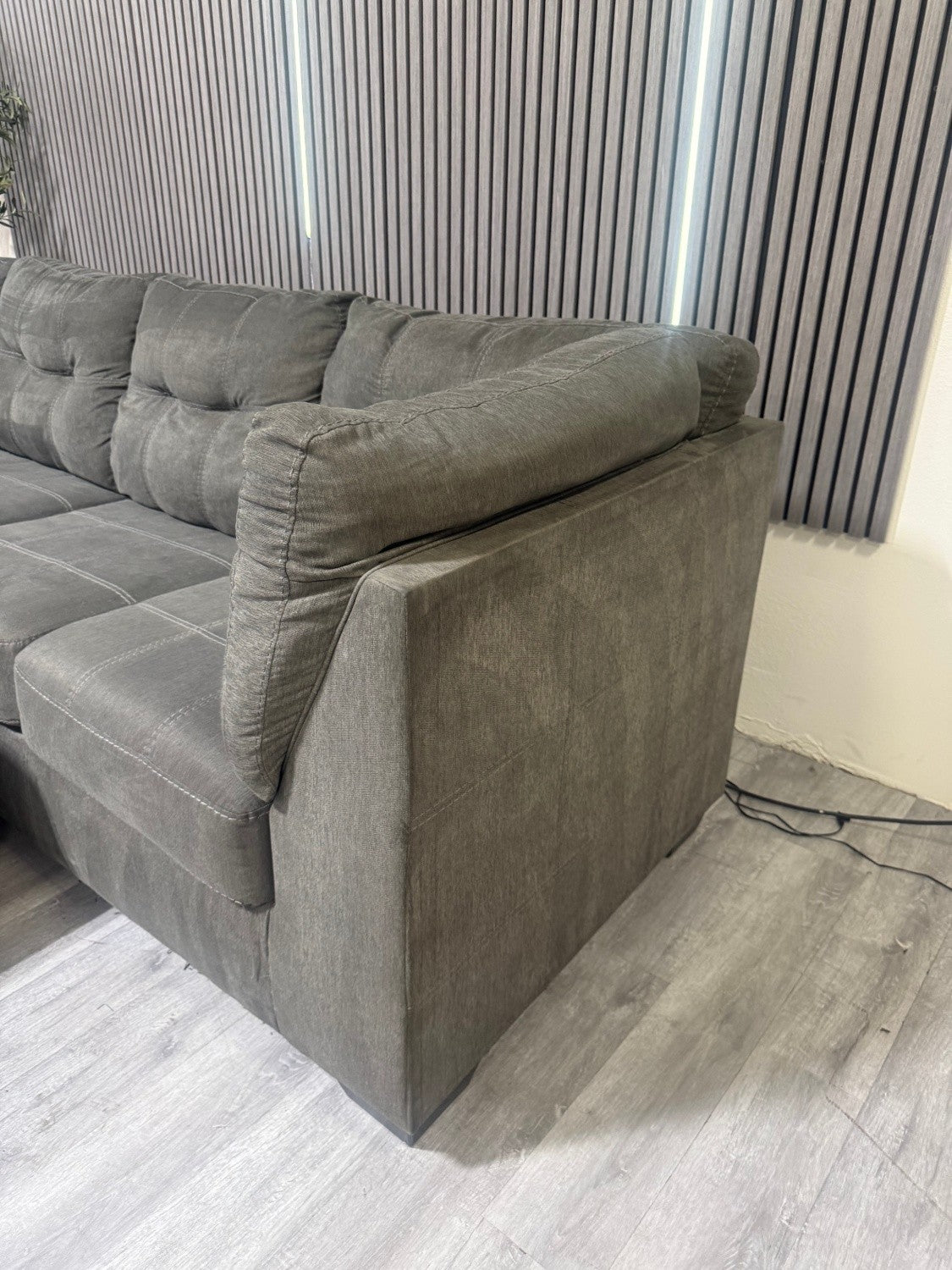 60% OFF Meier Sectional sofa with Ottoman  –  Certified Clean + Free OC Delivery