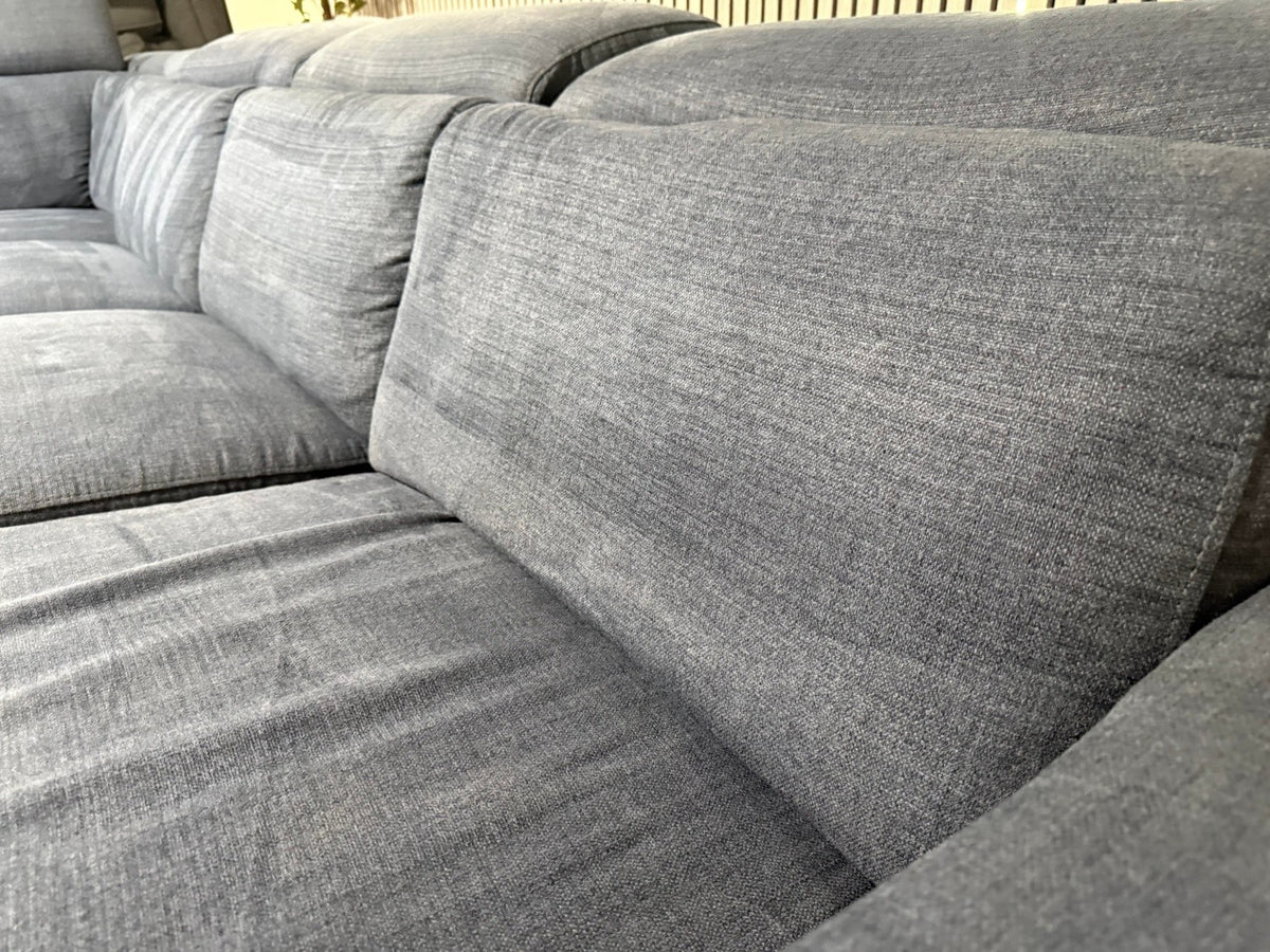 Millie Reclining 5 Piece Sectional - Adjustable Headrests