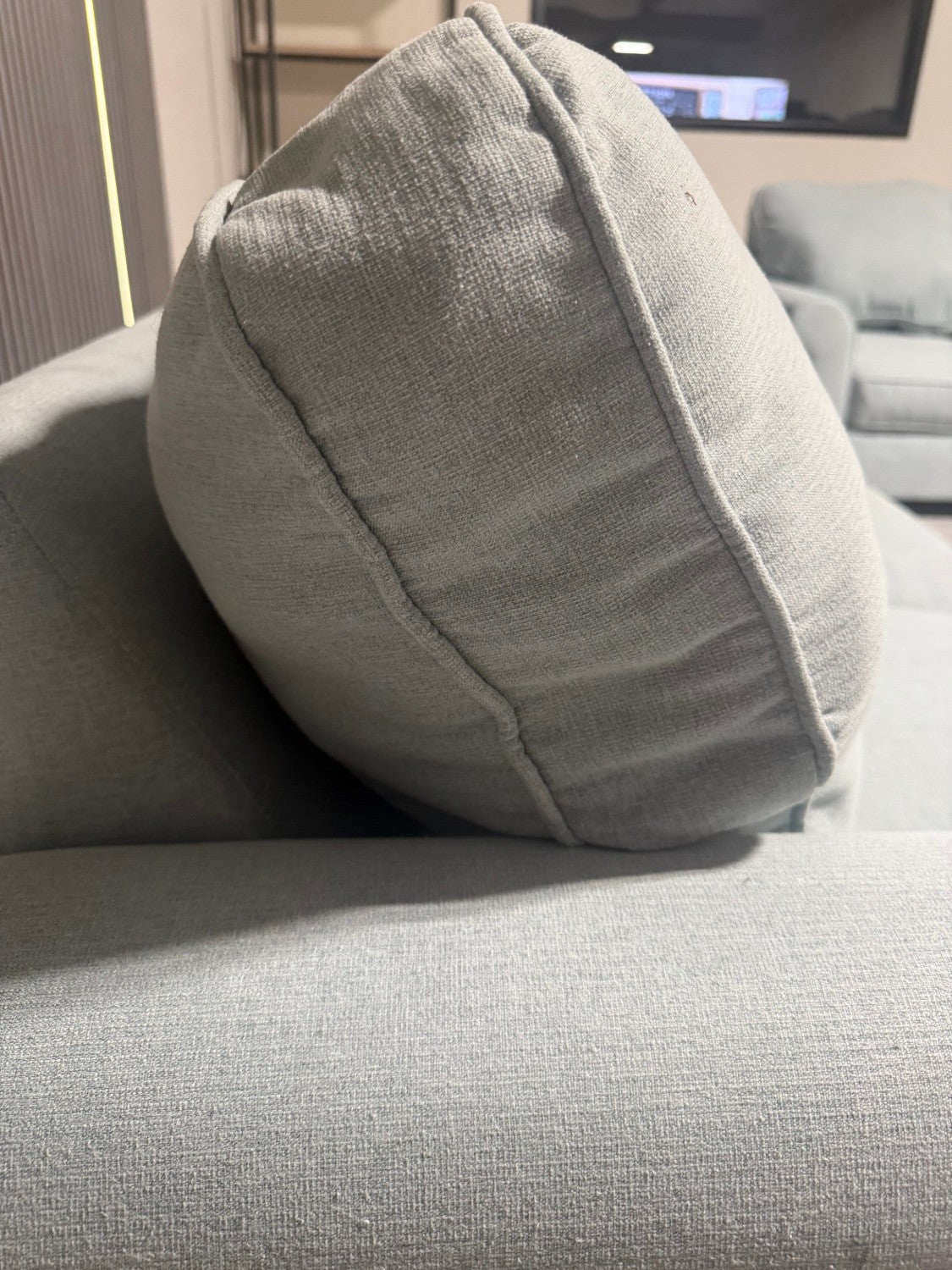 65% OFF Light Blue Sofa and Loveseat Set –  Certified Clean + Free OC Delivery